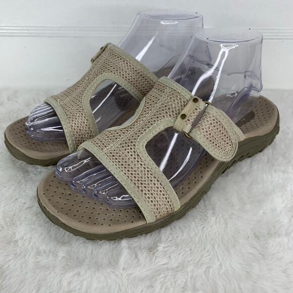 Skechers Outdoor Lifestyle Sandals Women’s Size 6 Taupe - Picture 1 of 8